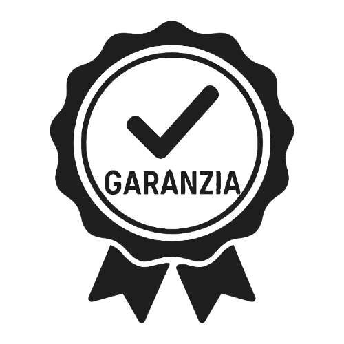 Acquista in totale tranquillità: tutti i nostri prodotti sono coperti da garanzia ufficiale, a tutela della qualità e della durata nel tempo dei materiali selezionati.